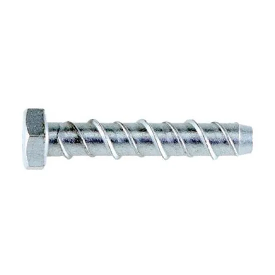 M8/10x60mm Hex Flange Concrete Bolt (Pack of 4)