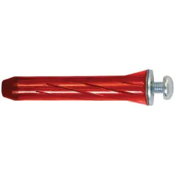 M5x65mm Red Rosett Cavity Fixing (5x Pack of 6) [18-30mm]