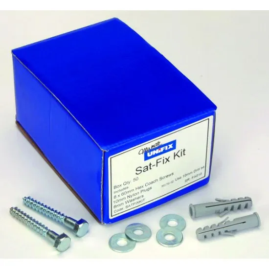 Satellite Dish Fixing Kit (Pack of 50 of each item)