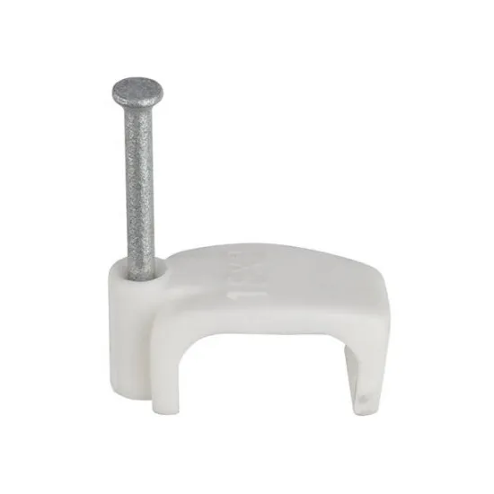 2.5mm (10x5) UF White FTE Cable Clips [Pack of 1,000]