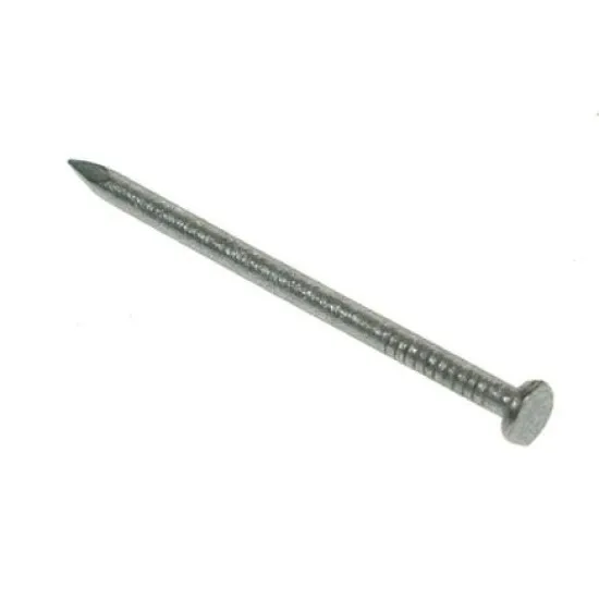 65 x 3.35mm Round Wire Nails [Galvanised] (5x 2.5Kg Tubs)