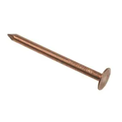 30 x 2.65mm Round Wire Slate Nails [Copper] (10x 500g Bags)