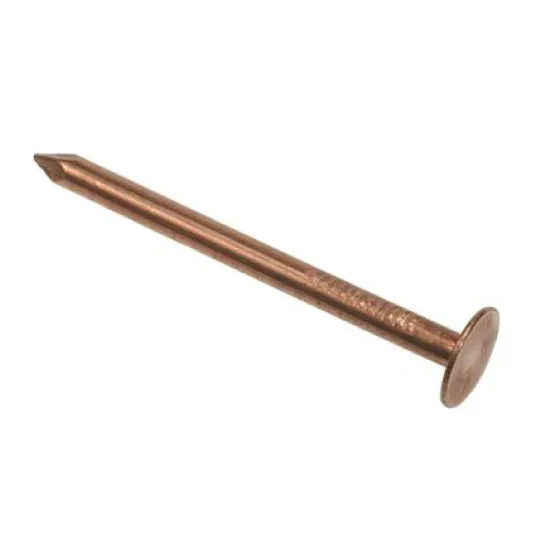30 x 2.65mm Round Wire Slate Nails [Copper] (10x 1Kg Packs)