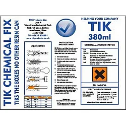 TIK Chemical Fix 400ml Resin*