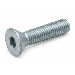 M8x20 Csk Socket Screws Galvanised (Single Item) [Grade 10.9]